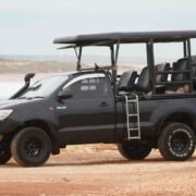 Menaka Safari jeep and guide for Indian travelers visiting Yala National Park