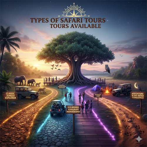 Types of Yala National Park Safari Tours Available